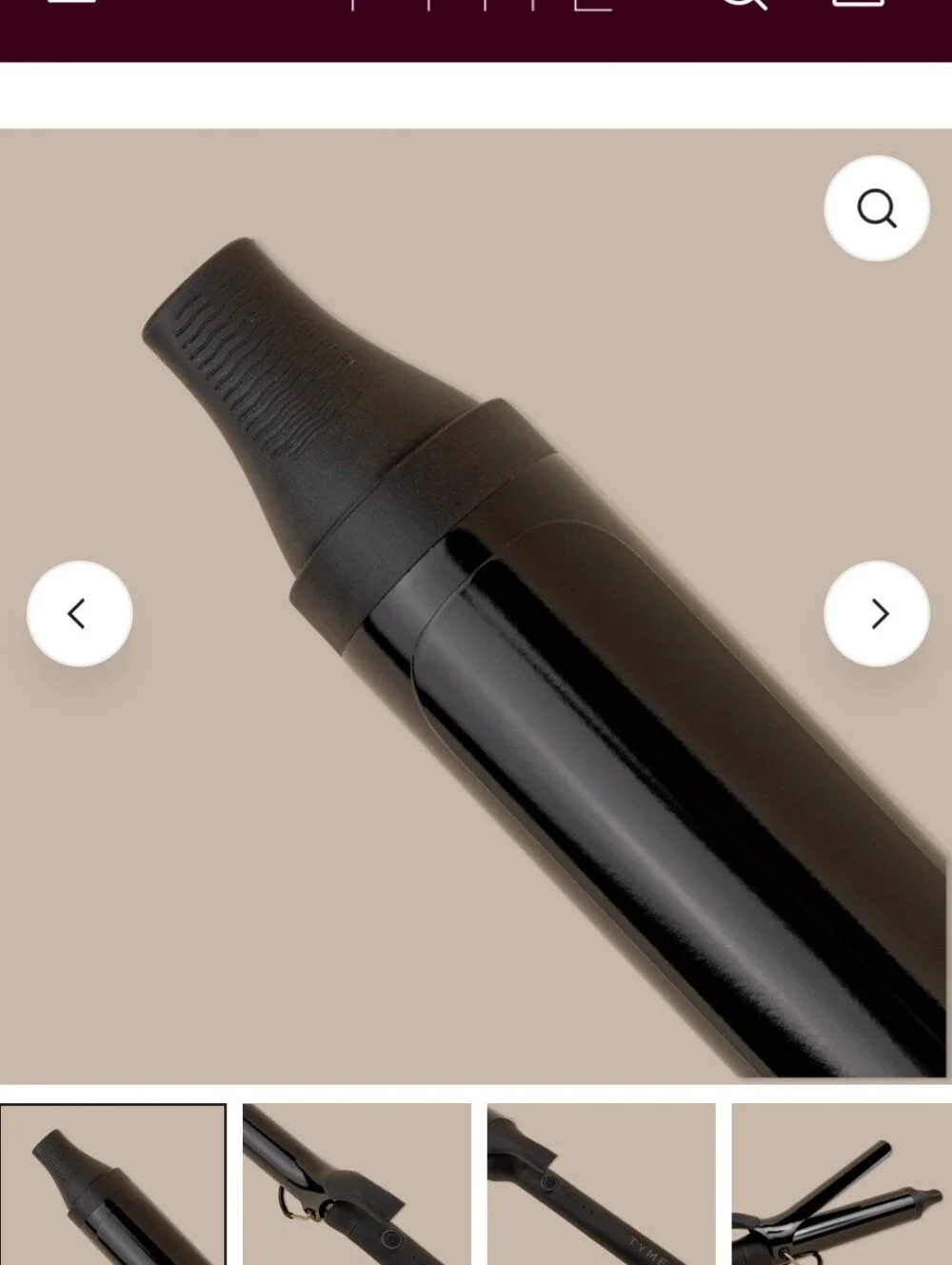 Tyme 1.25 Ceramic Curling Iron